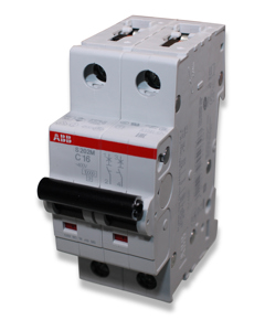 Circuit breaker S202M 2-pole C16A 10KA